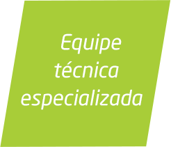 Equipe técnica especializada